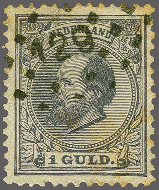 Lot 2103 - cancellations Numeral Cancel - Corinphila Veilingen Auction 258 - Day 3 Netherlands and colonies single lots, Ramones Collection of Great Britain & WWII Collection of Dr. Keizer Lot 2103 - cancellations Numeral Cancel - Corinphila Veilingen Auction 258 - Day 3 Netherlands and colonies single lots, Ramones Collection of Great Britain & WWII Collection of Dr. Keizer